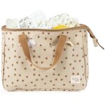 Trousse de toilette coeurs poppy cannelle