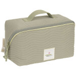 Trousse de toilette flex coutures � vagues menthe