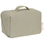 Trousse de toilette flex coutures � vagues menthe