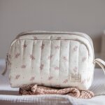 Trousse de toilette mimosa rose