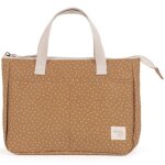 Trousse de toilette  pois poppy cannelle