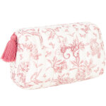 Trousse de toilette toile de jouy