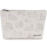 Trousse de toilette toile de jouy cream