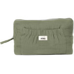 Trousse de toilette vert amande