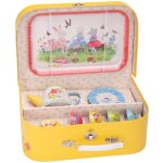 Valise dînette thé métal la grande famille - reconditionné Valise dînette thé métal la grande famille - reconditionné