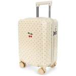 Valise enfant cherry navy dots