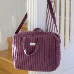 Valise de maternit� cherry velvet