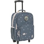 Valise  roulettes happy prints bleu nuit