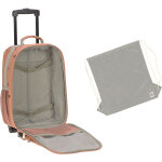 Valise � roulettes happy prints caramel