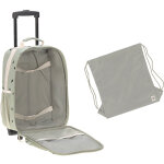 Valise � roulettes happy prints olive clair