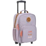 Valise � roulettes little gang mauve