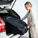 Valise de transport � roulettes pour poussette indigo