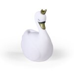 Veilleuse dame blanche cygne blanc (21 cm)