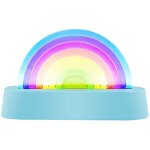 Lampe dansante rainbow bleu