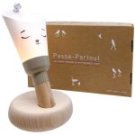 Coffret lampe nomade 5 en 1 pipouette fait dodo - taupe cendr�