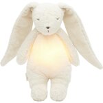 Peluche veilleuse lapin nature bio blanc polaire 2. 0