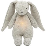 Peluche veilleuse lapin nature bio avec sons & lumi�res gris 2. 0