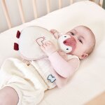 Veilleuse peluche manchot rose (20 cm)
