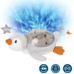Veilleuse peluche tranquil penguin (rechargeable)