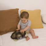 Veilleuse peluche twilight turtle classic moka