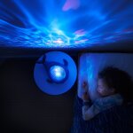 Veilleuse projecteur aqua dream baleine