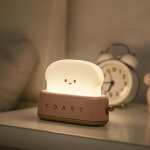 Veilleuse rechargeable toaster rose