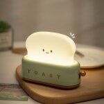 Veilleuse rechargeable toaster vert