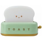 Veilleuse rechargeable toaster vert Veilleuse rechargeable toaster vert