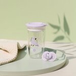 Verre d'apprentissage z�bre violet (290ml)