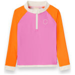 Tee - shirt anti - uv rose rouge (2 - 4 ans)