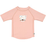 T - shirt anti - uv leopard pink (19 - 24 mois)