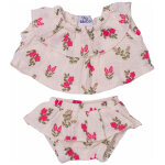 V�tements pour poup�e en gaze de coton liberty