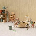 Voiture souris sable chaud
