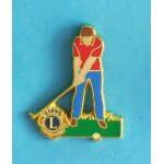 13565 / / 1 pin's : lions club golf . (arthus bertrand paris)