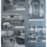 17 cartes postales : int�rieur du transatlantique  ; paris ; (bords gauche l�g�rement abim�s - proviennent ...