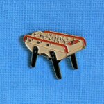 17063 / / 1 pin's : bonzini baby - foot 100% franais