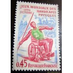 1970. f1649: jeux mondiaux des handicaps physiques a st - etienne.
