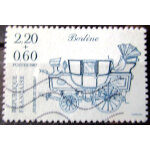 1987. f2469: journ�e du timbre - berline provenant de carnet.