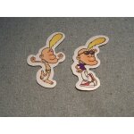 2 autocollants titeuf