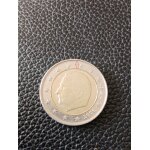 2 euros belgique 2006 - faut�e - double listel sur 2 faces - tr�s bon etat