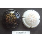 2 capsules de champagne nicolas feuillatte ( crme et noir )