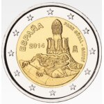 2 euro commmo espagne 2014 antoine gaudi sup spl spain