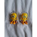 2 figurines looney tunes, macdo, mcdonald's 2020 - titi, en tr�s bon etat, collection, vintage