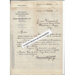 2 lettres 1925 de pierre secr�tain pont d'ain, usine moderne pr�s de la gare d'ambronay - priay, produits ...