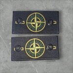2 patch stone island 4 boutons