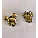 2 pins disney mickey et minnie disneyland resort paris / en etain