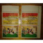 2 timbres vote 1 coin de feuille f�d�ration d�partementale des chasseurs d�partement 16 1978 tamponn� ...