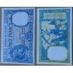 20 francs (bayard) france - reproduction