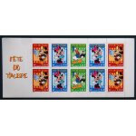 2004 fte du timbre - disney - carnet y&t bc3641a * * non plie