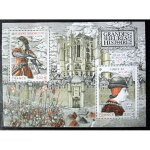 2021. feuillet f5540: les grandes heures de l'histoire de france (10):  ; jeanne hachette et louis xi ; ...